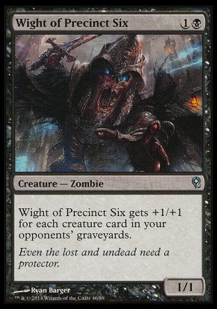 Wight of Precinct Six (Jace vs. Vraska) Trading Card
