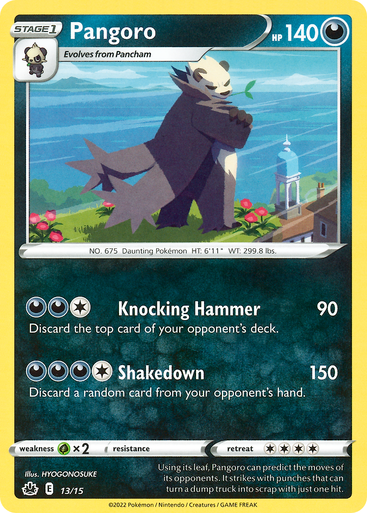 Pangoro (13/15) - McDonald's Collection 2022 Pokémon Card