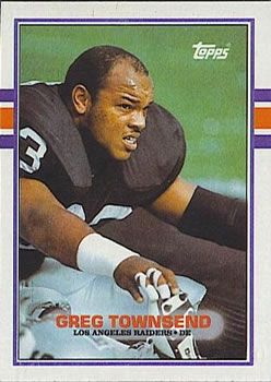 Greg Townsend 1989 Topps #274 Sports Card