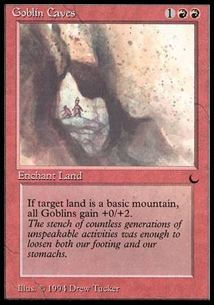 Goblin Caves (The Dark) Trading Card