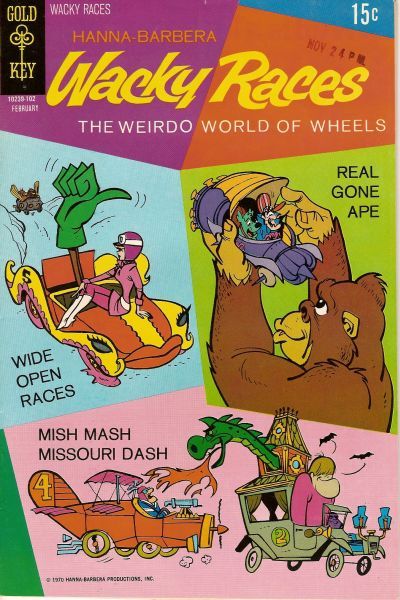 Wacky Races #2 Comic