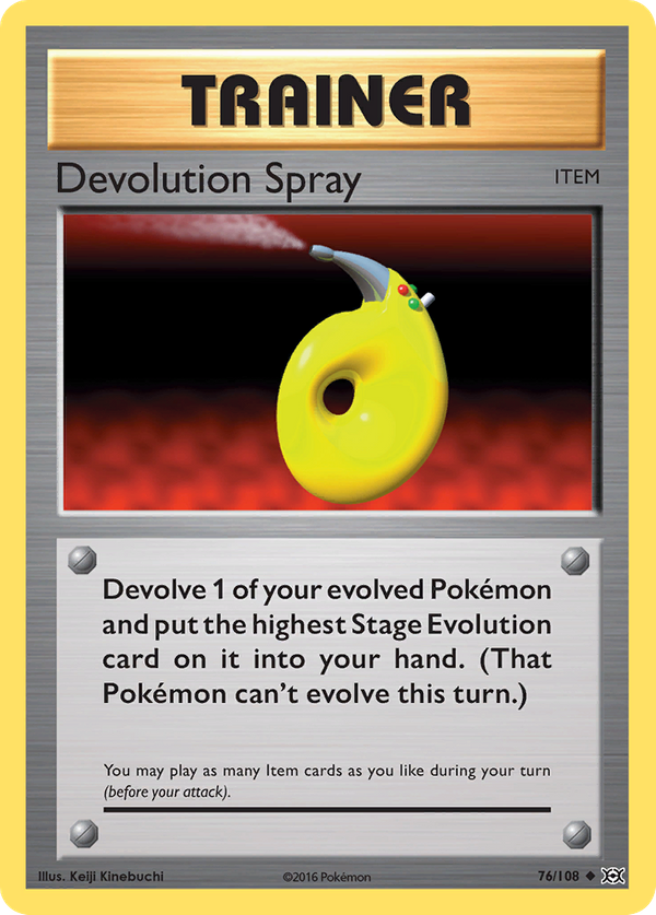 Devolution Spray (76/108) - Evolutions