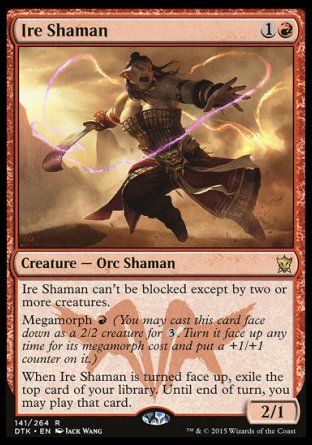 Ire Shaman (Dragons of Tarkir) Trading Card