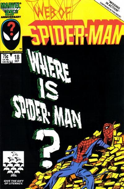 Web of Spider-Man #18 Comic