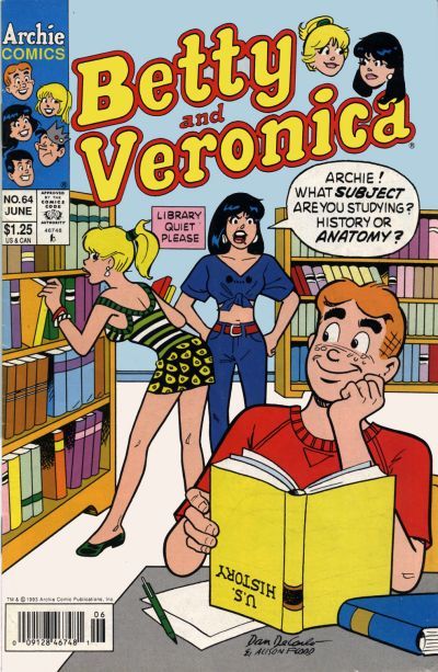 Betty and Veronica #64 Comic
