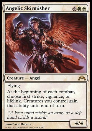 Angelic Skirmisher (Gatecrash) Trading Card