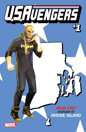 U.S. Avengers #1 (Reis Rhode Island State Variant)