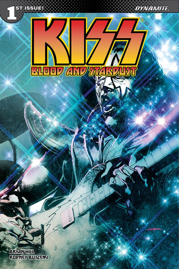 Kiss Blood Stardust #1 (Cover D Sayger Spaceman)