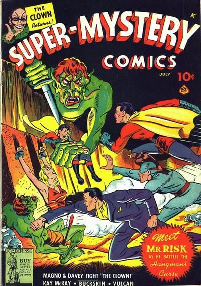 Super-Mystery Comics #v3#2 Comic