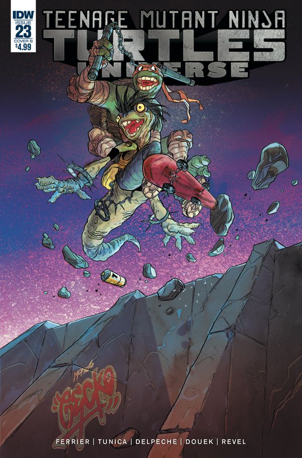Teenage Mutant Ninja Turtles Universe #23 (Cover B Tunica)