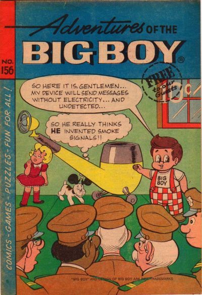 Adventures of Big Boy #156 Comic
