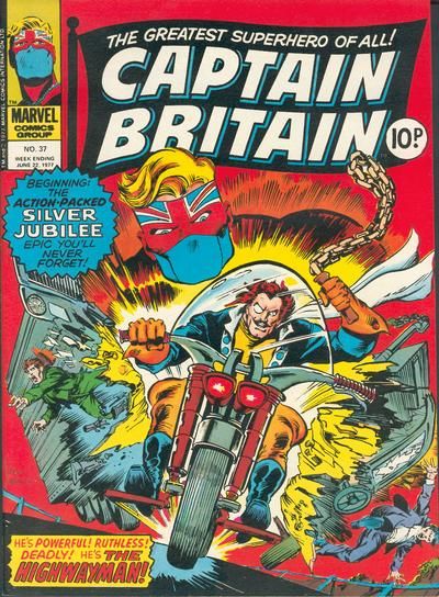 Captain Britain #37 Comic