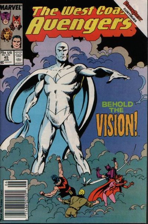 West Coast Avengers #45 (Newsstand Edition)
