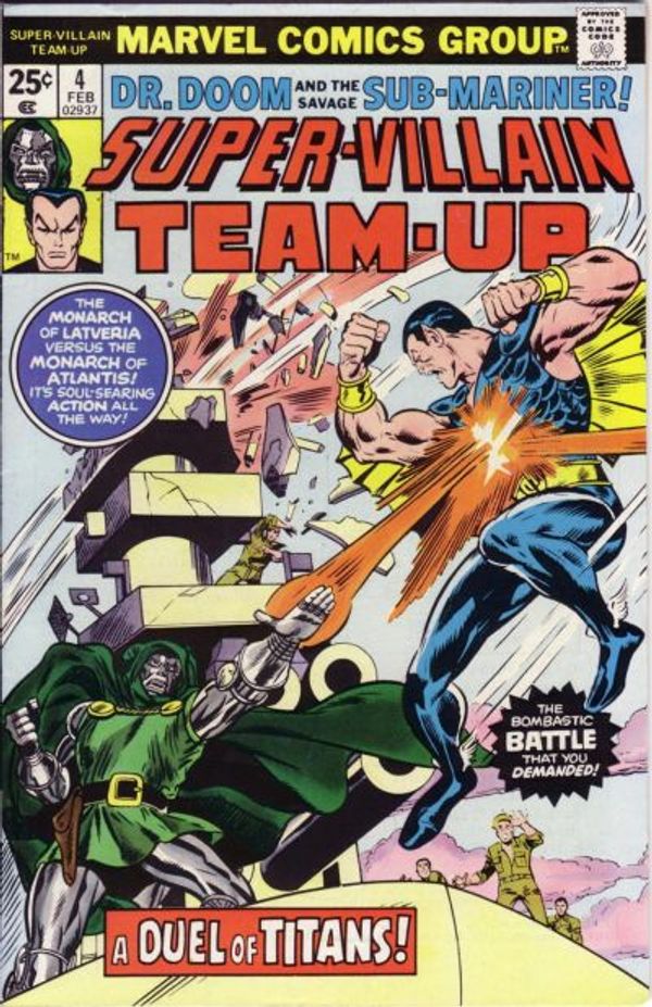 Super-Villain Team-Up #4