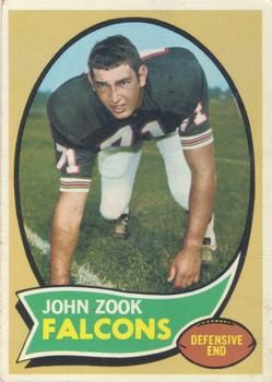 John Zook 1970 Topps #209 Sports Card