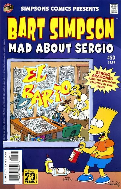 Simpsons Comics Presents Bart Simpson #50 Comic