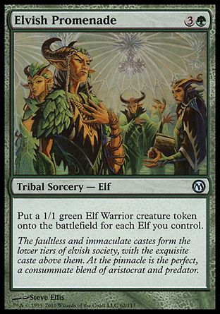 Elvish Promenade (Duels of the Planeswalkers) Trading Card