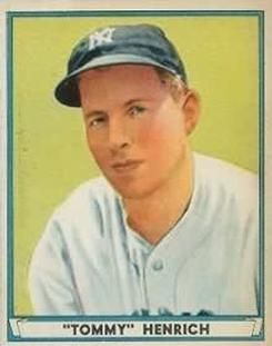 Tommy Henrich 1941 Play Ball #39 Sports Card