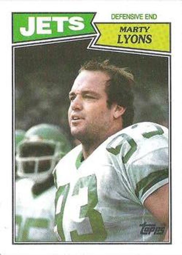 Marty Lyons 1987 Topps #137