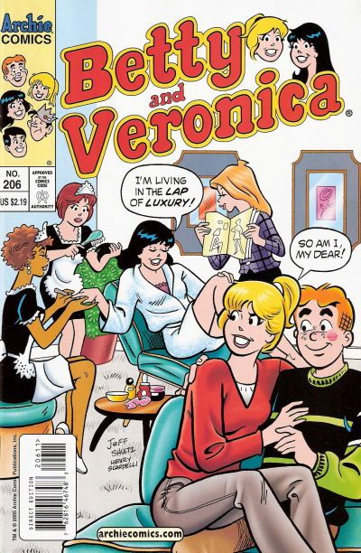 Betty and Veronica #206 Comic