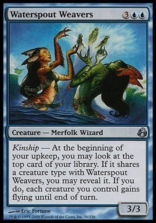 Waterspout Weavers (Morningtide) Trading Card