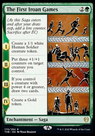 The First Iroan Games (Theros Beyond Death) Trading Card