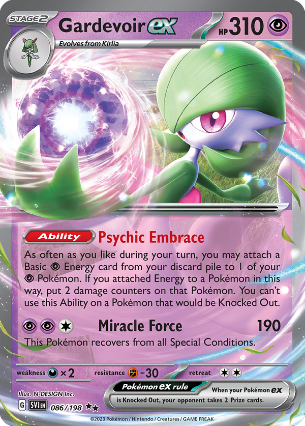 Gardevoir ex (86/198) - Scarlet & Violet