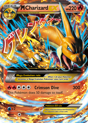 M Charizard-EX MEGA (13/106) - Flashfire