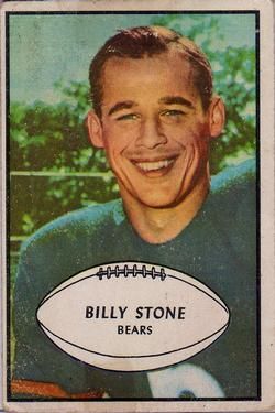 Billy Stone 1953 Bowman #29 Sports Card
