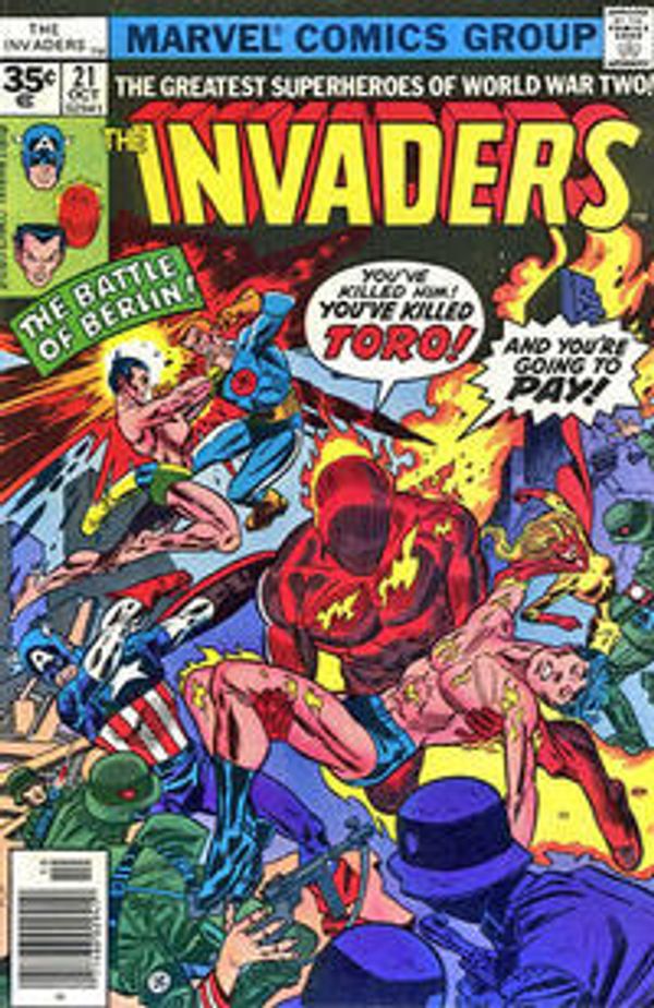The Invaders #21 (35 cent variant)