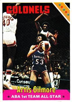 Artis Gilmore 1975 Topps #250 Sports Card