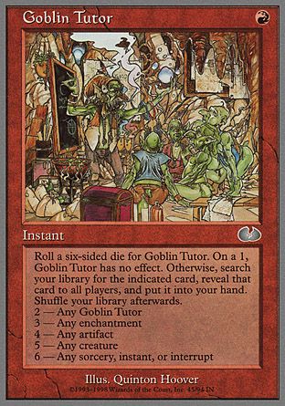 Goblin Tutor (Unglued) Trading Card