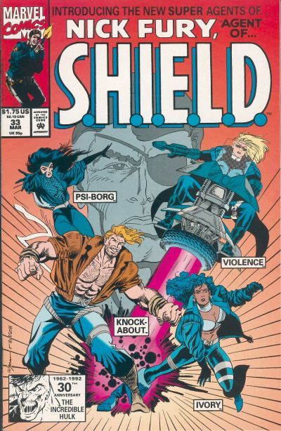 Nick Fury, Agent of SHIELD #33 Comic