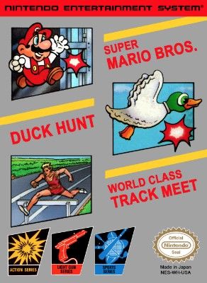 Super Mario Bros. / Duck Hunt / World Class Track Meet Video Game