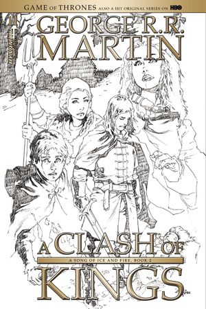 Game of Thrones: A Clash of Kings #11 (Cover D 15 Copy Rubi B&w Cover)