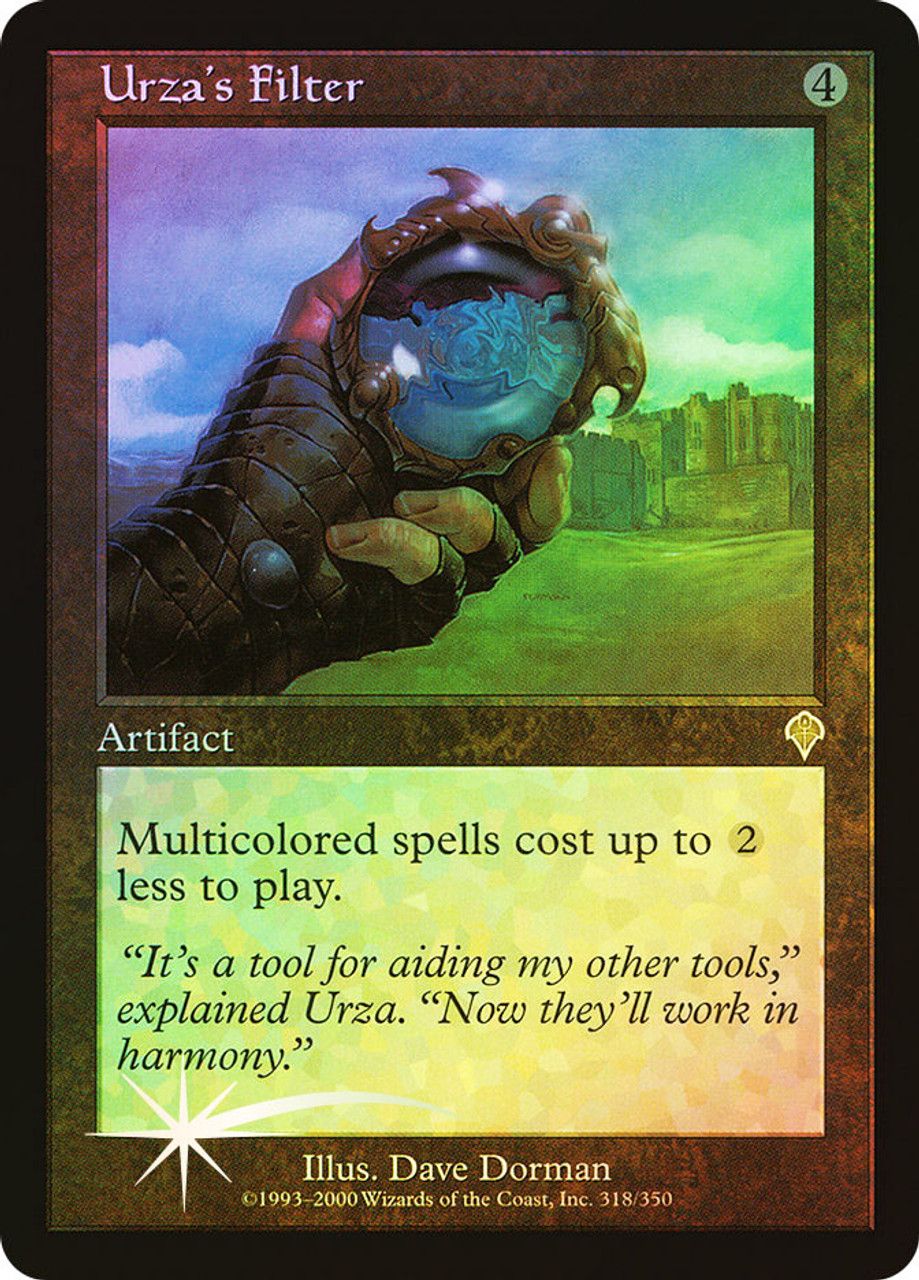 Urza's Filter (Invasion - Foil) Trading Card