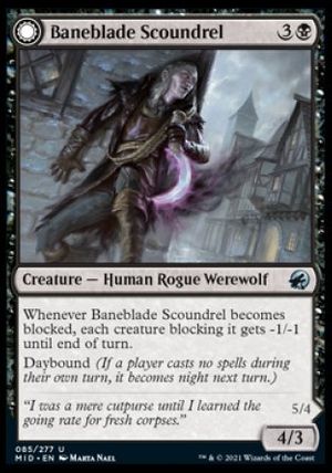 Baneblade Scoundrel (Innistrad: Midnight Hunt)