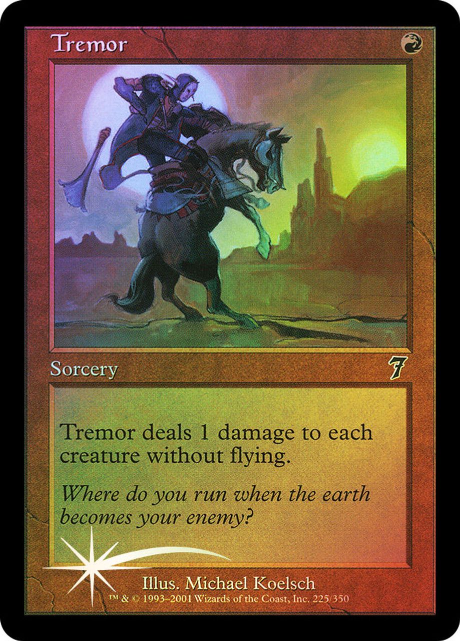 Tremor (7th Edition - Foil) Trading Card