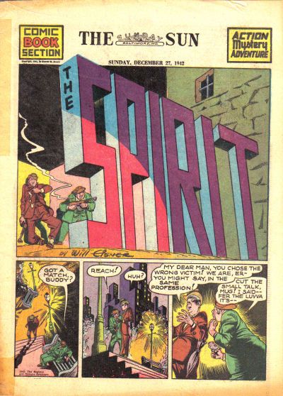 Spirit Section #12/27/1942 Comic