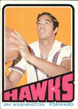 Jim Washington 1972 Topps #22 Sports Card