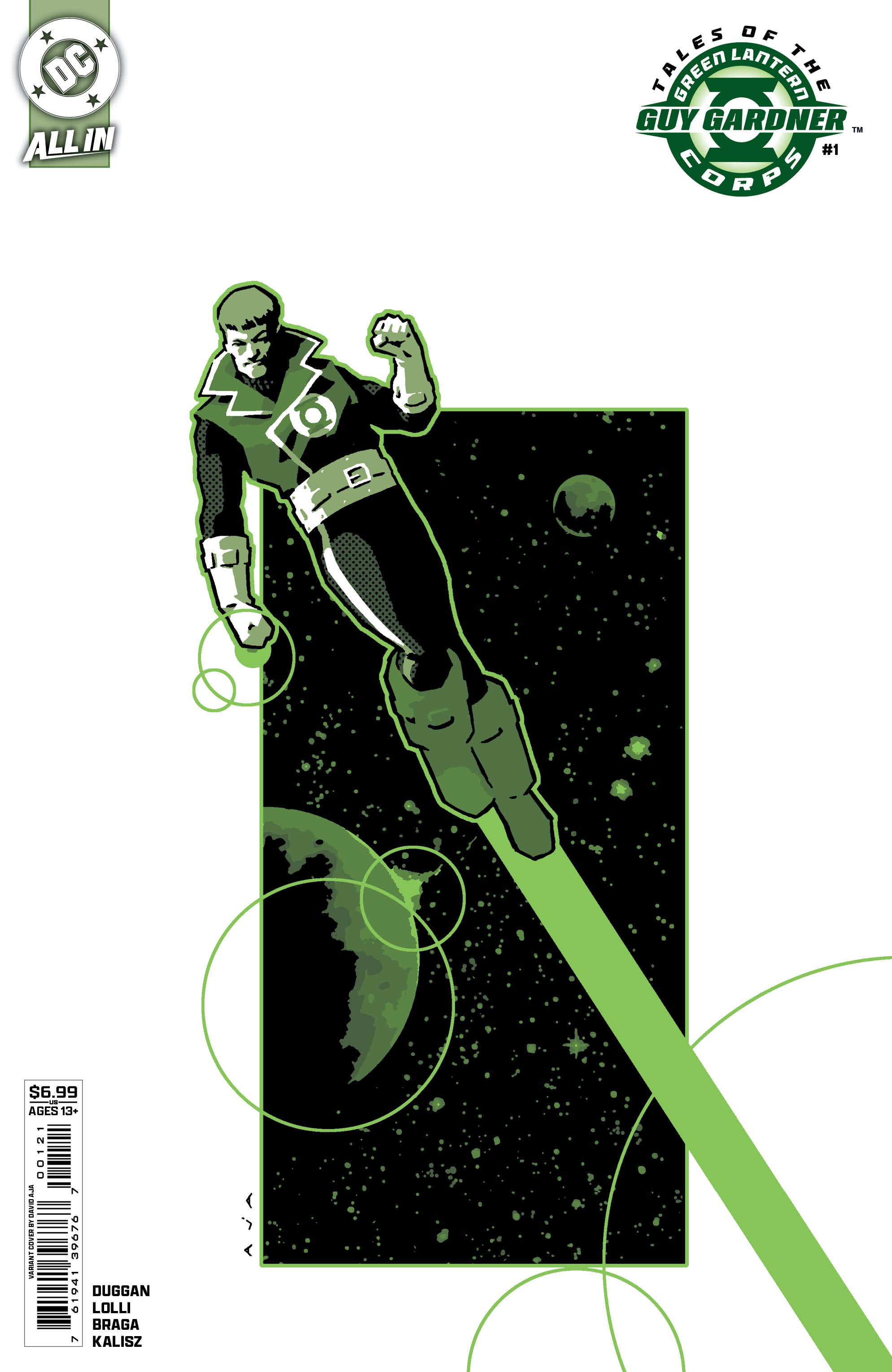 Tales Of The Green Lantern Corps Guy Gardner #1 (Cvr B David Aja Card Stock Variant) Comic