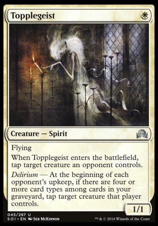 Topplegeist (Shadows over Innistrad) Trading Card