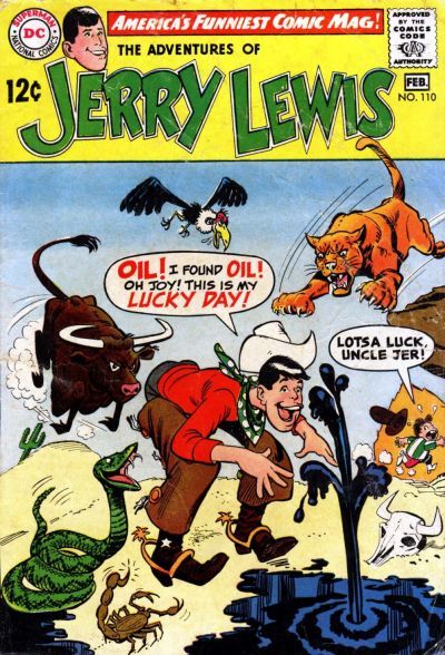 Adventures of Jerry Lewis #110 Comic