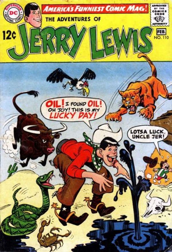 Adventures of Jerry Lewis #110