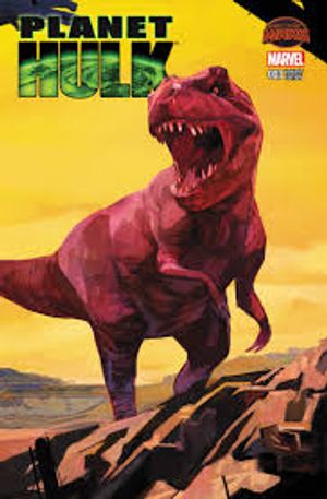 Planet Hulk #3 (Landscape Wraparound Variant)
