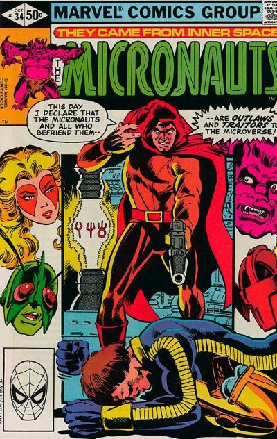 Micronauts #34 Comic