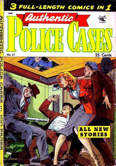 Authentic Police Cases #27 Comic