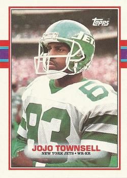 JoJo Townsell 1989 Topps #234 Sports Card