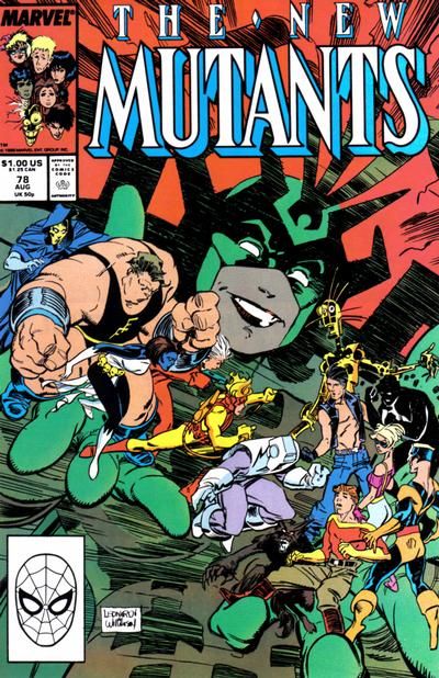 New Mutants #78 Comic