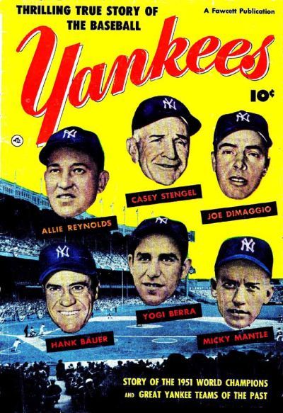 Thrilling True Story of the Baseball Yankees #nn Comic